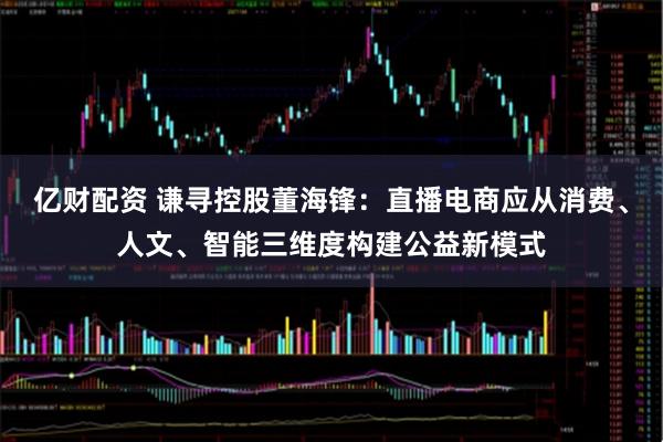 亿财配资 谦寻控股董海锋：直播电商应从消费、人文、智能三维度构建公益新模式