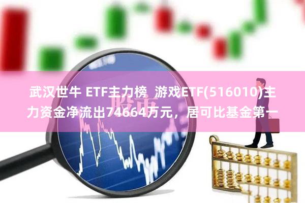 武汉世牛 ETF主力榜  游戏ETF(516010)主力资金净流出74664万元，居可比基金第一